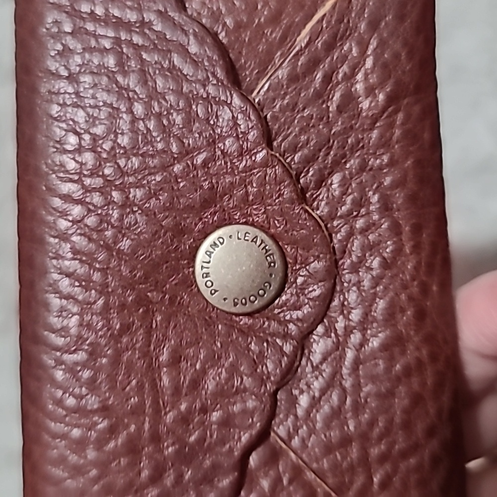 New Portland Leather Goods PLG Daisy Mini Wallet Nutmeg - Picture 5 of 5